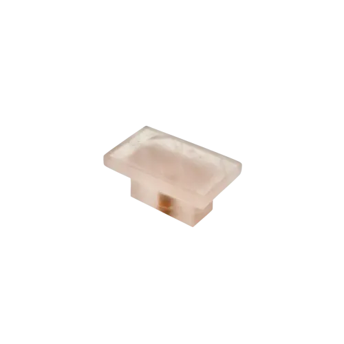 Bouton de meuble RECTANGLE Quartz Rose