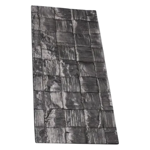 Plaque de tirage rectangle RAPHIA 300x150mm