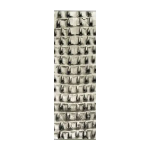 Plaque de tirage rectangle CROCO 300x75mm