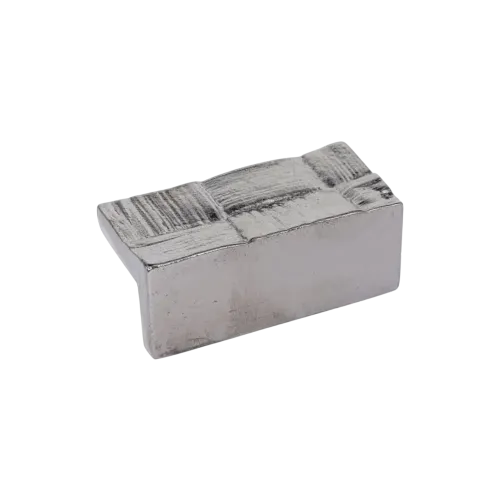 Plaque de tirage rectangle RAPHIA 75x37mm