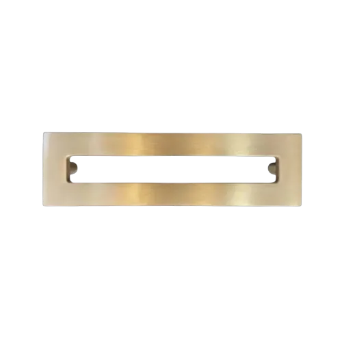 Pull handle CD rectangle plain center dist. 160mm
