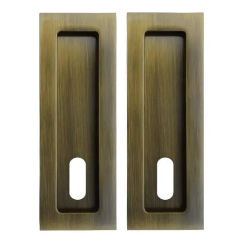 Kit encastré rectangle clé L 140x50mm